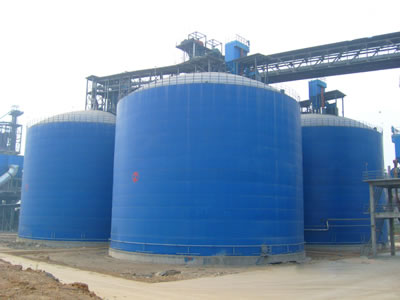 隆阳水泥钢板库改造