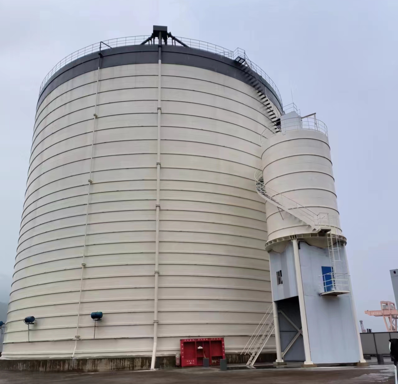 隆阳10万吨水泥钢板库